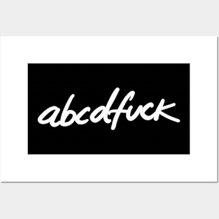 abcdfvck Posters and Art